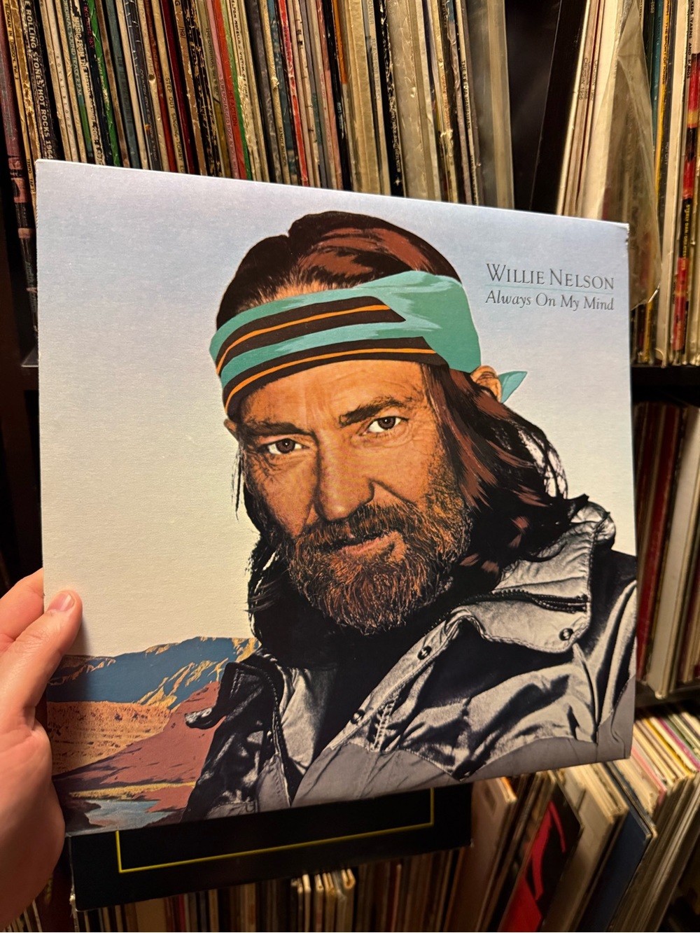 ⏺️ 3/$25 Willie Nelson Always On My Mind Vinyl Record